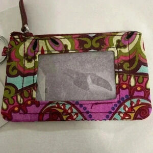 Vera Bradley NWT card holder and keychain